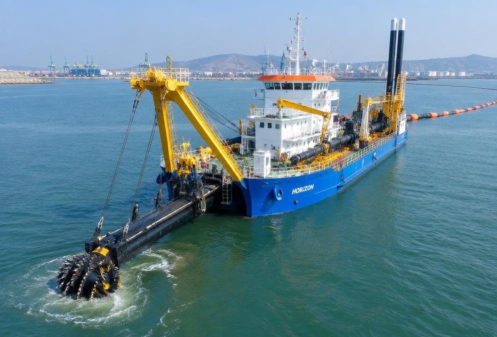 Cutter suction dredger
